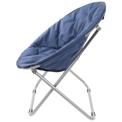 FOTEL CAMPINGOWY MOON 82x68x79CM GRANATOWY ENERO CAMP FOTEL CAMPINGOWY MOON 82x68x79CM GRANATOWY ENERO CAMP