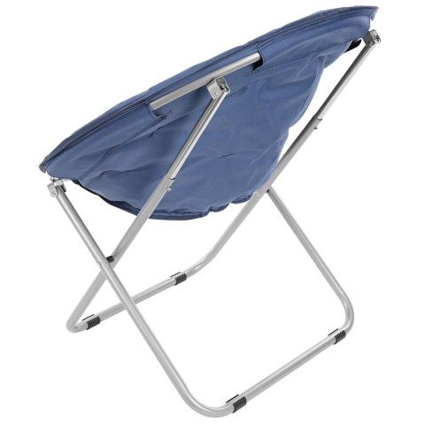 FOTEL CAMPINGOWY MOON 82x68x79CM GRANATOWY ENERO CAMP FOTEL CAMPINGOWY MOON 82x68x79CM GRANATOWY ENERO CAMP