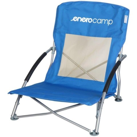 FOTEL TURYSTYCZNO PLAŻOWY Z PODŁOKIETNIKAMI 55x58x64CM SKŁADANY NIEBIESKI FOTEL TURYSTYCZNO PLAŻOWY Z PODŁOKIETNIKAMI 55x58x64CM SKŁADANY NIEBIESKI