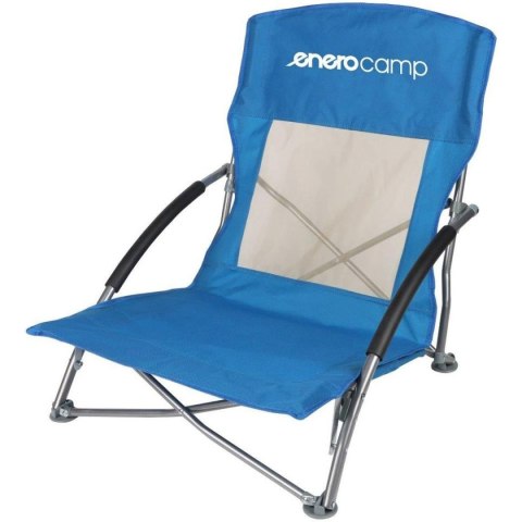 FOTEL TURYSTYCZNO PLAŻOWY Z PODŁOKIETNIKAMI 55x58x64CM SKŁADANY NIEBIESKI FOTEL TURYSTYCZNO PLAŻOWY Z PODŁOKIETNIKAMI 55x58x64CM SKŁADANY NIEBIESKI
