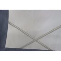 FOTEL TURYSTYCZNO PLAŻOWY Z PODŁOKIETNIKAMI 55x58x64CM SKŁADANY SZARY