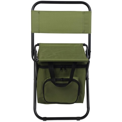 KRZESŁO WĘDKARSKIE TURYSTYCZNE SKŁADANE ZIELONE Z TORBĄ POD SIEDZISKIEM 35x28x58CM KRZESŁO WĘDKARSKIE TURYSTYCZNE SKŁADANE ZIELONE Z TORBĄ POD SIEDZISKIEM 35x28x58CM