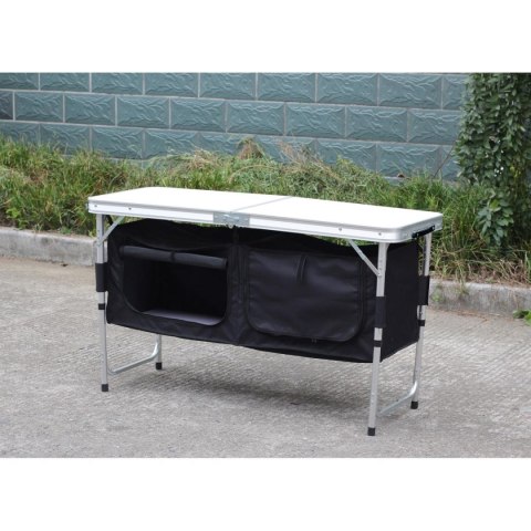 STOLIK TURYSTYCZNY SKŁADANY KEMPINGOWY 120x47x70/62/54CM Z SZAFĄ 33X30X36CM STOLIK TURYSTYCZNY SKŁADANY KEMPINGOWY 120x47x70/62/54CM Z SZAFĄ 33X30X36CM