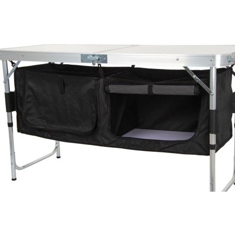 STOLIK TURYSTYCZNY SKŁADANY KEMPINGOWY 120x47x70/62/54CM Z SZAFĄ 33X30X36CM STOLIK TURYSTYCZNY SKŁADANY KEMPINGOWY 120x47x70/62/54CM Z SZAFĄ 33X30X36CM