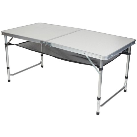 STOLIK TURYSTYCZNY SKŁADANY KEMPINGOWY 120x60x70/62/55CM 4 KRZESŁA I PÓŁKA STOLIK TURYSTYCZNY SKŁADANY KEMPINGOWY 120x60x70/62/55CM 4 KRZESŁA I PÓŁKA