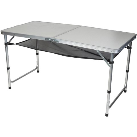 STOLIK TURYSTYCZNY SKŁADANY KEMPINGOWY 120x60x70/62/55CM 4 KRZESŁA I PÓŁKA STOLIK TURYSTYCZNY SKŁADANY KEMPINGOWY 120x60x70/62/55CM 4 KRZESŁA I PÓŁKA