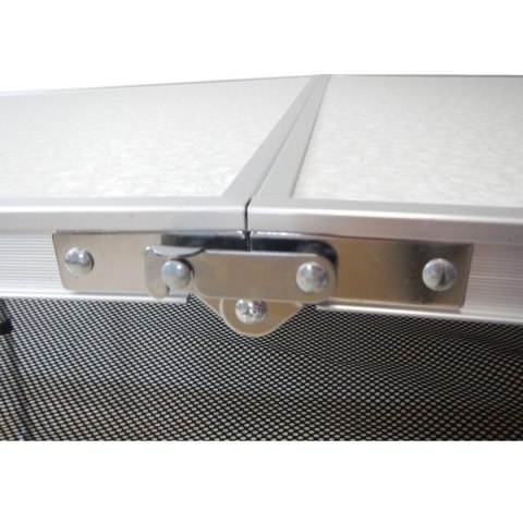 STOLIK TURYSTYCZNY SKŁADANY KEMPINGOWY 120x60x70/62/55CM 4 KRZESŁA I PÓŁKA STOLIK TURYSTYCZNY SKŁADANY KEMPINGOWY 120x60x70/62/55CM 4 KRZESŁA I PÓŁKA