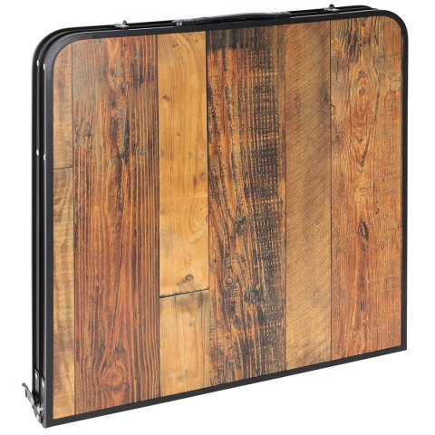 STOLIK TURYSTYCZNY SKŁADANY KEMPINGOWY 120X60X70/62/55CM I 4 KRZESŁA DREWNO STOLIK TURYSTYCZNY SKŁADANY KEMPINGOWY 120X60X70/62/55CM I 4 KRZESŁA DREWNO