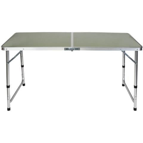 STOLIK TURYSTYCZNY SKŁADANY KEMPINGOWY 120X60X70/62/55CM ZIELONY STOLIK TURYSTYCZNY SKŁADANY KEMPINGOWY 120X60X70/62/55CM ZIELONY