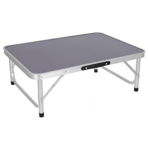 STOLIK TURYSTYCZNY SKŁADANY KEMPINGOWY 75X55X25-59CM SZARY STOLIK TURYSTYCZNY SKŁADANY KEMPINGOWY 75X55X25-59CM SZARY
