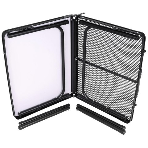 STOLIK TURYSTYCZNY SKŁADANY KEMPINGOWY 90X60X36-68CM SIATKA STALOWA DREWNO STOLIK TURYSTYCZNY SKŁADANY KEMPINGOWY 90X60X36-68CM SIATKA STALOWA DREWNO