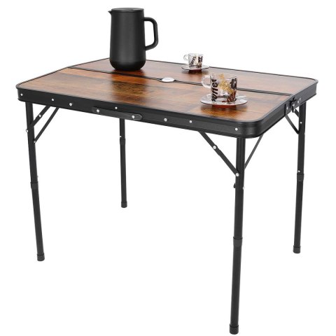 STOLIK TURYSTYCZNY SKŁADANY KEMPINGOWY 90x60x70CM I 2 ŁAWKI 87x23x39CM DREWNO STOLIK TURYSTYCZNY SKŁADANY KEMPINGOWY 90x60x70CM I 2 ŁAWKI 87x23x39CM DREWNO