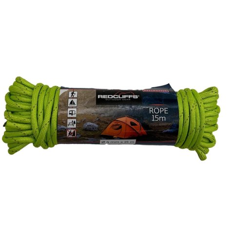 LINKA TURYSTYCZNA ODBLASKOWA 15M ZIELONA REDCLIFFS LINKA TURYSTYCZNA ODBLASKOWA 15M ZIELONA REDCLIFFS
