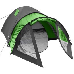 NAMIOT 4 OSOBOWY COOL CZARNO-ZIELONY ENERO CAMP