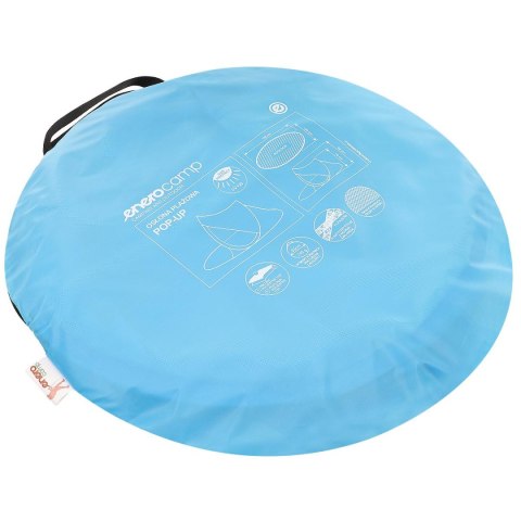 NAMIOT PARAWAN PLAŻOWY SAMOROZKŁADAJĄCY 190X120X90/70CM NIEBIESKI POP-UP NAMIOT PARAWAN PLAŻOWY SAMOROZKŁADAJĄCY 190X120X90/70CM NIEBIESKI POP-UP