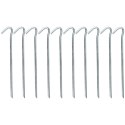 ŚLEDZIE DO NAMIOTU 17CM KPL. 10SZT METAL REDCLIFFS