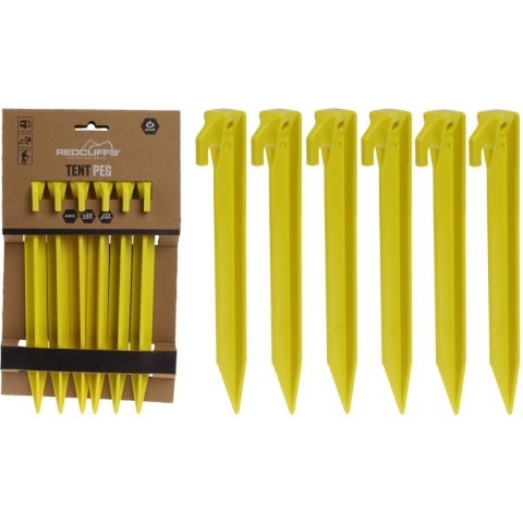 ŚLEDZIE DO NAMIOTU 23CM KPL. 6SZT PLASTIK REDCLIFFS ŚLEDZIE DO NAMIOTU 23CM KPL. 6SZT PLASTIK REDCLIFFS