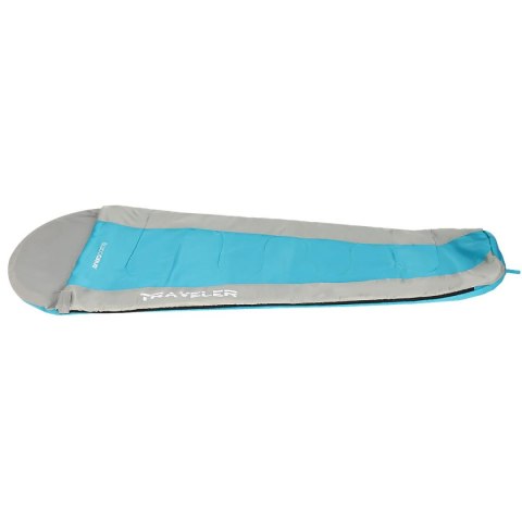 ŚPIWÓR TURYSTYCZNY TRAVELER 210X80/50CM BŁĘKITNO SZARY ENERO CAMP ŚPIWÓR TURYSTYCZNY TRAVELER 210X80/50CM BŁĘKITNO SZARY ENERO CAMP