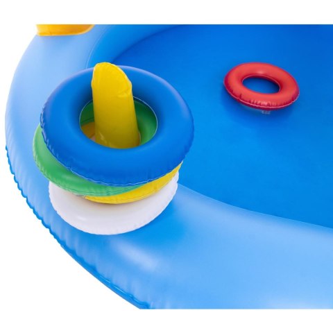 BASEN DZIECIĘCY PLAC ZABAW TĘCZA 220x122CM 51348 BASEN DZIECIĘCY PLAC ZABAW TĘCZA 220x122CM 51348