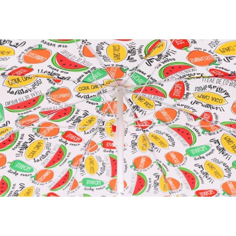 PARASOL PLAŻOWO BALKONOWY 180CM MIX FRUIT 1048826 PARASOL PLAŻOWO BALKONOWY 180CM MIX FRUIT 1048826