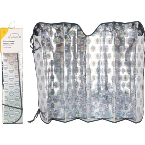 PRZECIWSŁONECZNA OSŁONA NA SZYBĘ 150x70CM SHELL PRZECIWSŁONECZNA OSŁONA NA SZYBĘ 150x70CM SHELL