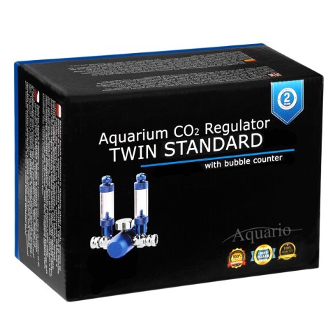 Aquario BLUE TWIN Standard - reduktor dwuwylotowy Aquario BLUE TWIN Standard - reduktor dwuwylotowy