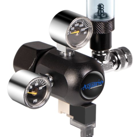 Aquario Professional 2.0 - zestaw CO2 z elektrozaworem + butla 5l Aquario Professional 2.0 - zestaw CO2 z elektrozaworem + butla 5l