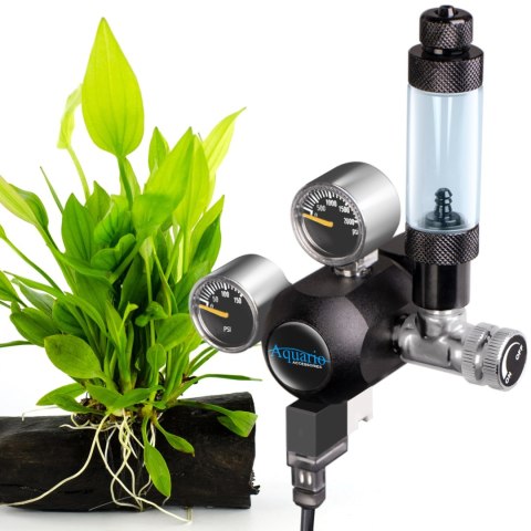 Aquario Professional 2.0 - zestaw CO2 z elektrozaworem + butla 5l Aquario Professional 2.0 - zestaw CO2 z elektrozaworem + butla 5l