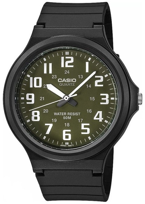 Zegarek Męski CASIO MW-240-3BVDF + BOX CASIO Zegarek Męski CASIO MW-240-3BVDF + BOX CASIO