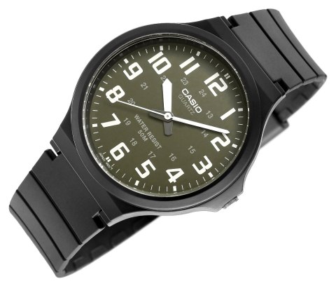 Zegarek Męski CASIO MW-240-3BVDF + BOX CASIO Zegarek Męski CASIO MW-240-3BVDF + BOX CASIO