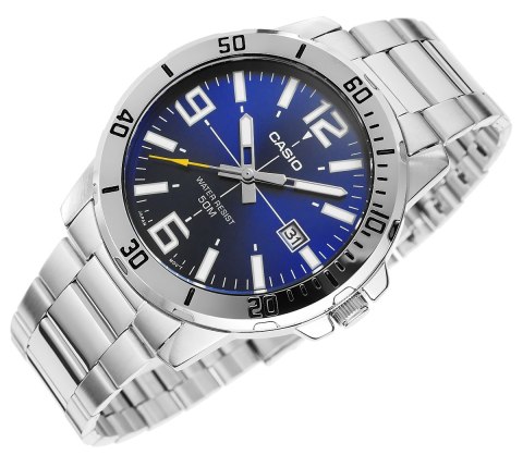 Zegarek Męski Casio MTP-VD01D-2BVUDF + BOX CASIO Zegarek Męski Casio MTP-VD01D-2BVUDF + BOX CASIO
