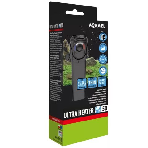 Aquael Ultra Heater D&N 50W - grzałka do akwarium Aquael Ultra Heater D&N 50W - grzałka do akwarium