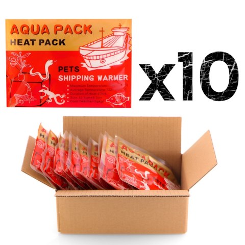 Aqua Heat Pack 40H 'Gold' x10 - zestaw 10 ogrzewaczy Aqua Heat Pack 40H 'Gold' x10 - zestaw 10 ogrzewaczy