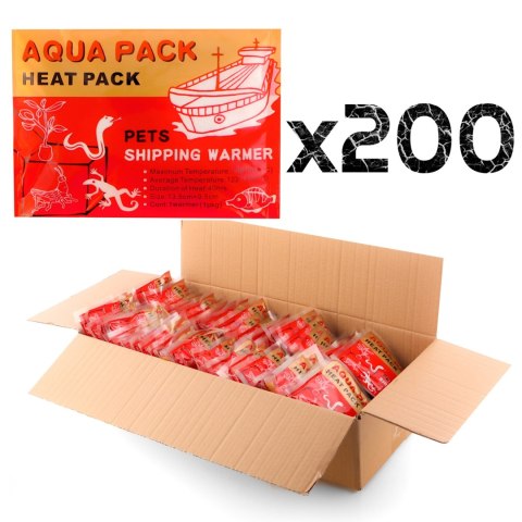 Aqua Heat Pack 'Gold' x 200 - zestaw 200 ogrzewaczy Aqua Heat Pack 'Gold' x 200 - zestaw 200 ogrzewaczy