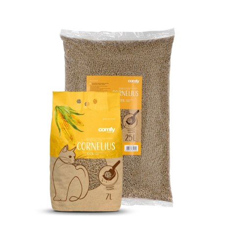 Comfy Cornelius Natural 7l - żwirek kukurydziany dla kota Comfy Cornelius Natural 7l - żwirek kukurydziany dla kota