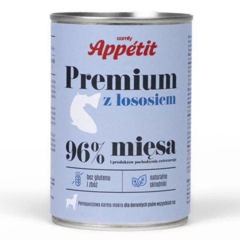 Comfy Appetit Premium z łososiem - karma mokra dla psa 400g Comfy Appetit Premium z łososiem - karma mokra dla psa 400g