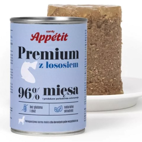 Comfy Appetit Premium z łososiem - karma mokra dla psa 400g Comfy Appetit Premium z łososiem - karma mokra dla psa 400g