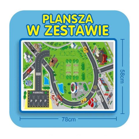 WOOPIE Tor Spirala Garaż dla Samochodzików 3 szt. WOOPIE Tor Spirala Garaż dla Samochodzików 3 szt.