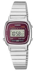 Zegarek Damski CASIO LA670WA-4DF + BOX CASIO Zegarek Damski CASIO LA670WA-4DF + BOX CASIO