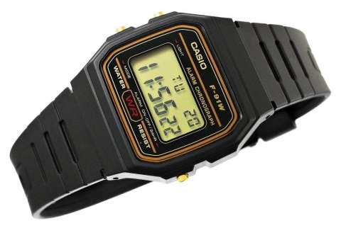 Zegarek Męski CASIO F-91WG-9QDF CASIO Zegarek Męski CASIO F-91WG-9QDF CASIO