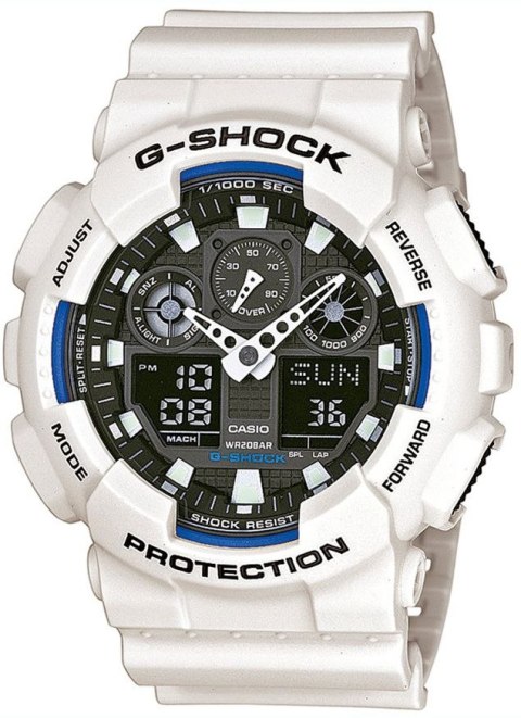 Zegarek Męski CASIO G-SHOCK GA-100B-7AER + BOX CASIO Zegarek Męski CASIO G-SHOCK GA-100B-7AER + BOX CASIO