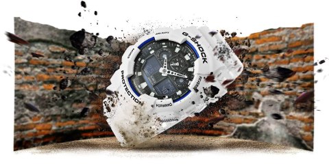 Zegarek Męski CASIO G-SHOCK GA-100B-7AER + BOX CASIO Zegarek Męski CASIO G-SHOCK GA-100B-7AER + BOX CASIO