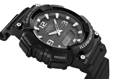 Zegarek Męski CASIO SOLAR AQ-S810W-1AVEF + BOX CASIO Zegarek Męski CASIO SOLAR AQ-S810W-1AVEF + BOX CASIO