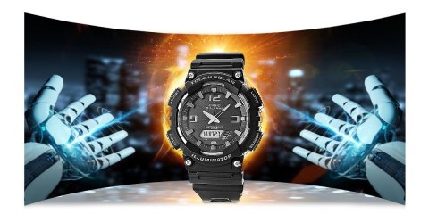 Zegarek Męski CASIO SOLAR AQ-S810W-1AVEF + BOX CASIO Zegarek Męski CASIO SOLAR AQ-S810W-1AVEF + BOX CASIO
