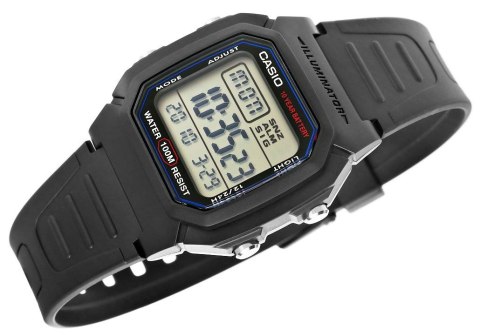 Zegarek Męski CASIO W-800H-1AVES + BOX CASIO Zegarek Męski CASIO W-800H-1AVES + BOX CASIO