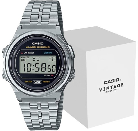 Zegarek Damski CASIO A171WE-1AEF + BOX CASIO Zegarek Damski CASIO A171WE-1AEF + BOX CASIO
