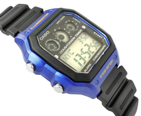 Zegarek Męski CASIO AE-1300WH-2AVDF CASIO Zegarek Męski CASIO AE-1300WH-2AVDF CASIO
