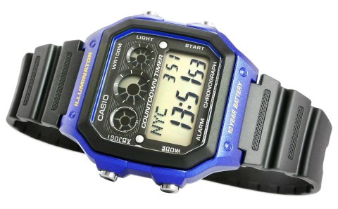 Zegarek Męski CASIO AE-1300WH-2AVDF CASIO Zegarek Męski CASIO AE-1300WH-2AVDF CASIO