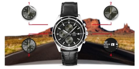 Zegarek Męski CASIO EDIFICE EFR-526L-1AVUEF 10 BAR + BOX CASIO Zegarek Męski CASIO EDIFICE EFR-526L-1AVUEF 10 BAR + BOX CASIO