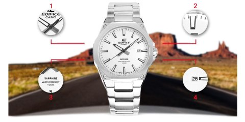 Zegarek Męski CASIO EDIFICE EFR-S108D-7AVUEF 10 BAR CASIO Zegarek Męski CASIO EDIFICE EFR-S108D-7AVUEF 10 BAR CASIO
